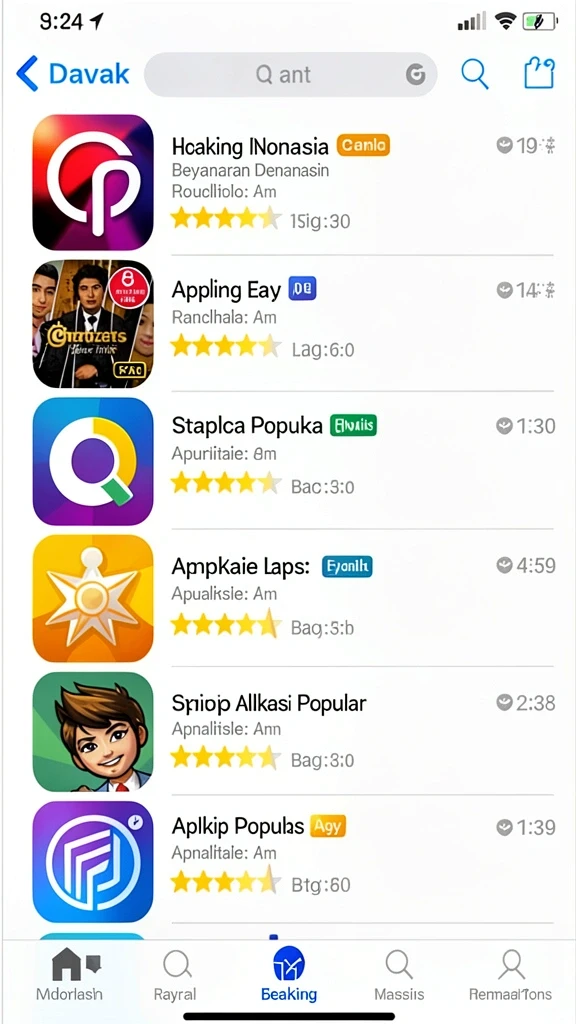 6rt - Tampilan antarmuka yang menarik dan intuitif.