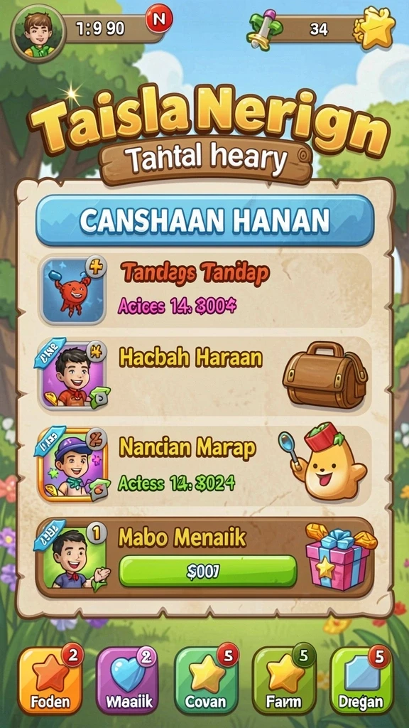 bento123 - Level tantangan yang membuat pemain terus berusaha.