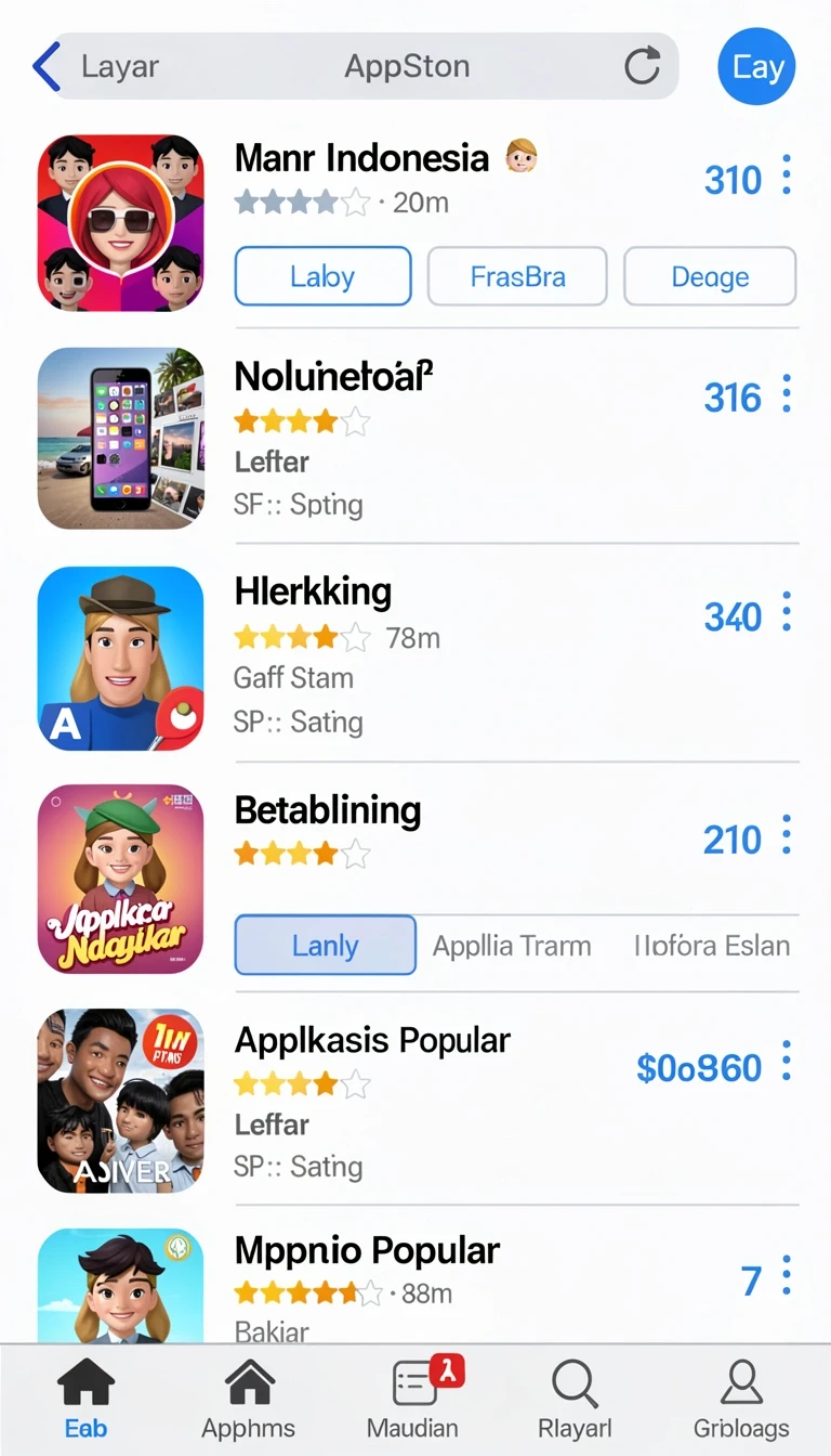 idrgame - Tampilan antarmuka yang intuitif dan mudah digunakan.