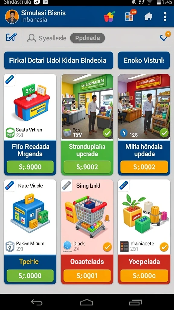 laba777 - Screenshot memperlihatkan interaksi pemain dalam game.