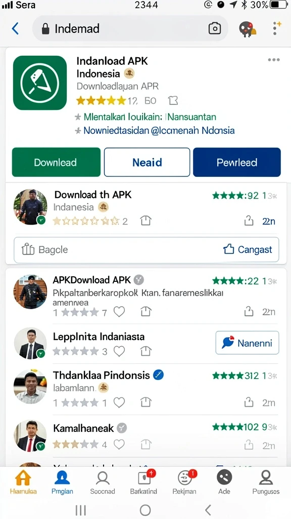 newidn - Tampilan antarmuka yang sederhana dan intuitif.
