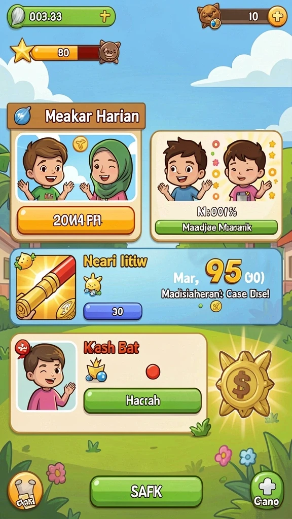 polototo - Level penuh tantangan dengan rintangan seru.