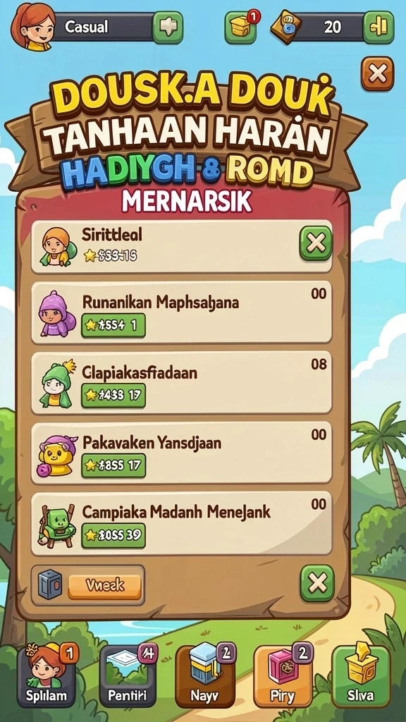 tentoto - Tangkapan layar memperlihatkan momen seru saat kompetisi berlangsung.